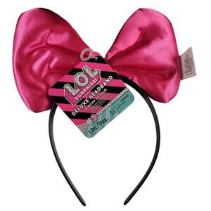 LOL Surprise Deluxe Headband Pink Bow One Size Fits Most Birthday Party